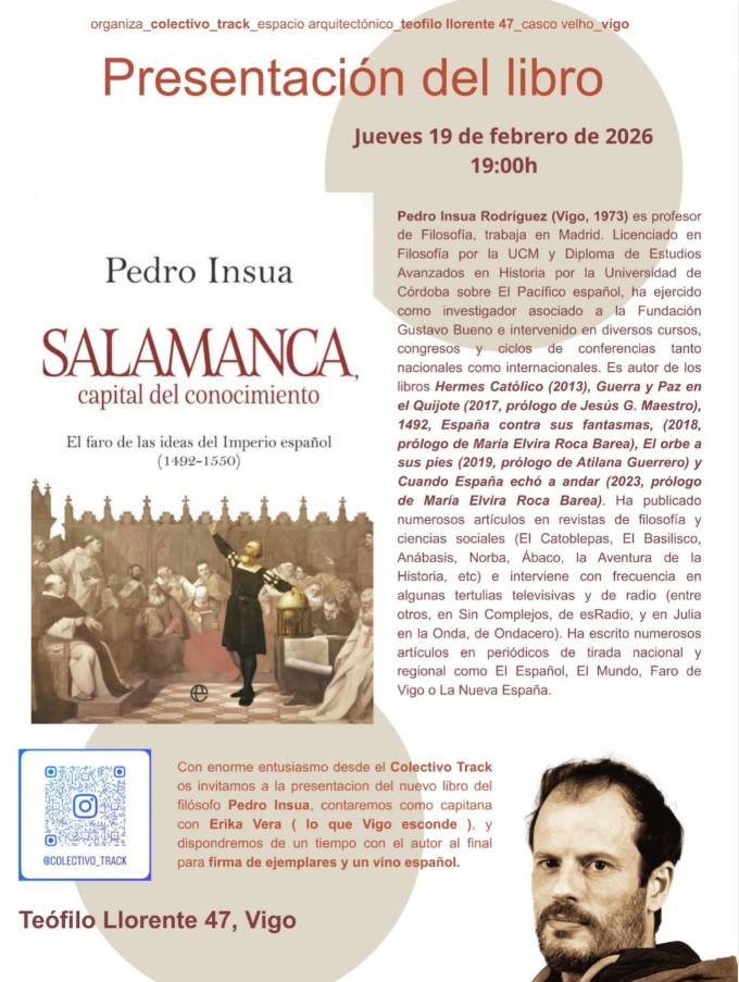 Presentación del Libro: “Salamanca: capital del conocimiento” de Pedro Insua