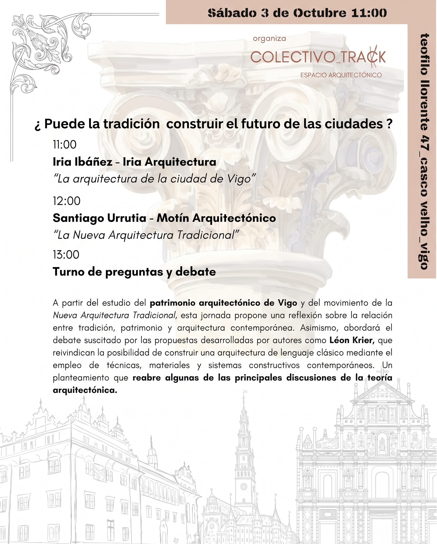 Evento: ¿Puede la tradición construir el futuro de las ciudades?